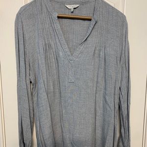 lucky brand v neck blouse